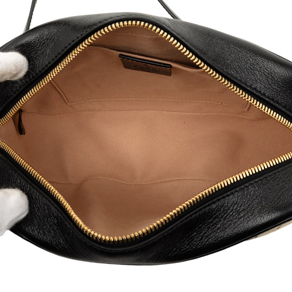 Pre-Loved Gucci Small GG Marmont Matelasse GG Canvas and Leather Crossbody - Picture 4 of 8